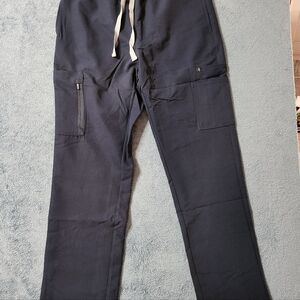 3 pair Stitches Scrub Pants Men's Medium Black Nurse Medical Nursing